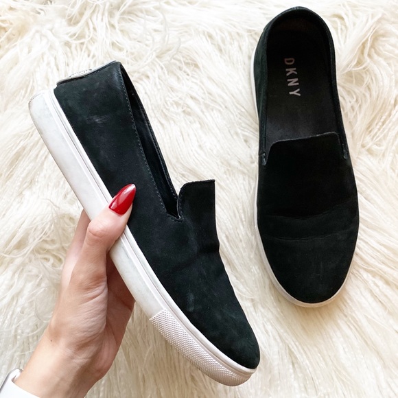 dkny sneakers black